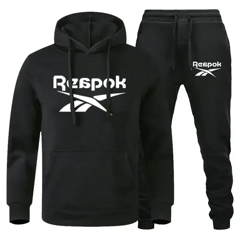 

2024 Sportswear Men's casual sweatshirt Two sets men's three-color hoodie Hot high quality sportswear jogging sweatshirt