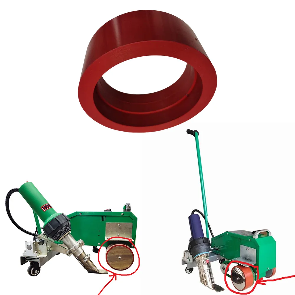 المطاط الدائري الأسطوانة المطاطية لآلة لحام الهواء الساخن LIUDU PVC TPO PE