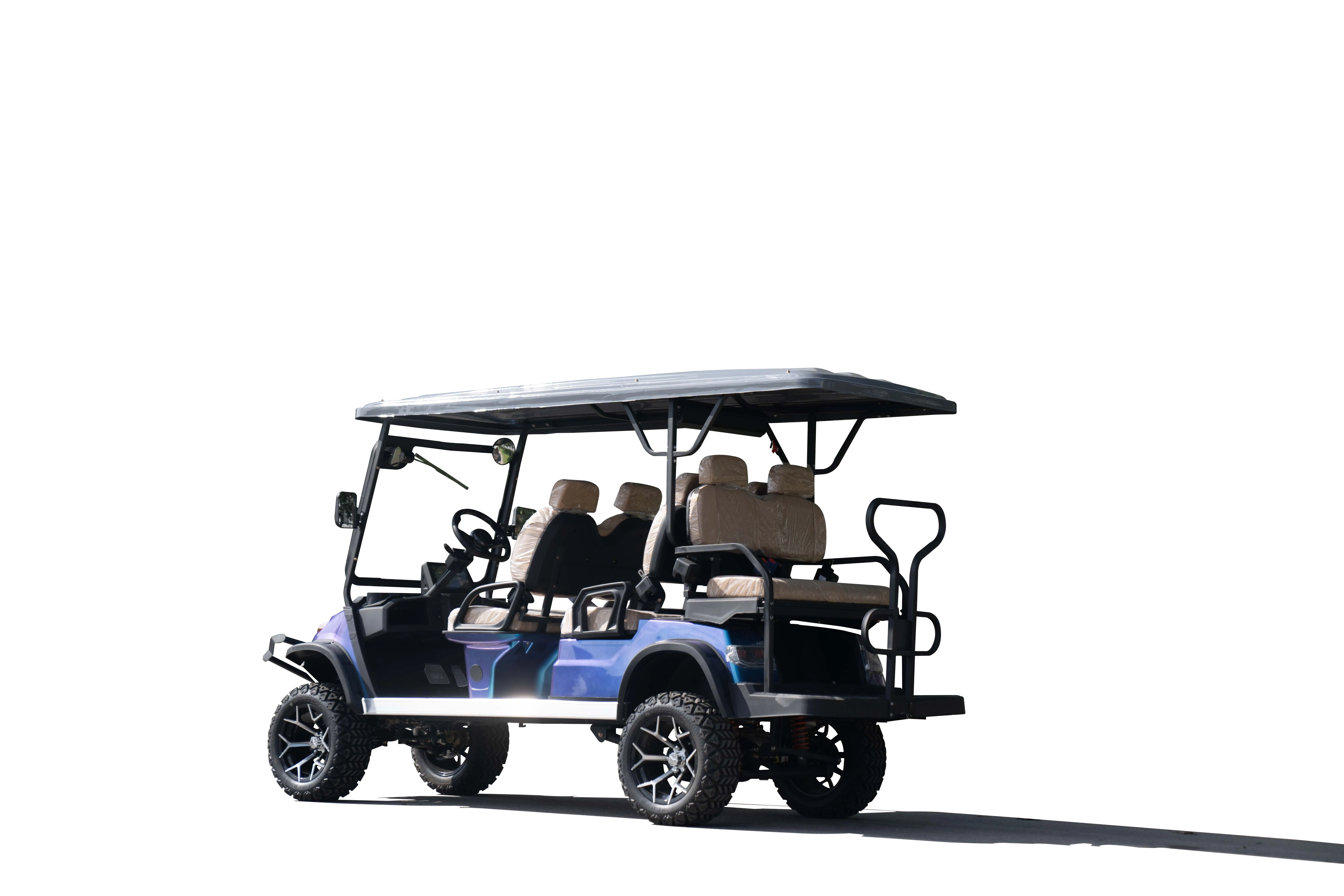 أفضل البائعين سيارة مخصصة 4 مقاعد الصيد عربة جولف سيارة جولف كهربائية عربة جولف على الطرق الوعرة نادي العربة #2