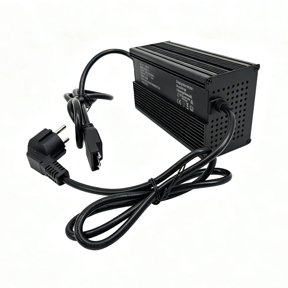 Original Motorcycle Charger, Fast Charging, Built-in Safety Protection, Compatible With Ecooter E2 and E2Max.