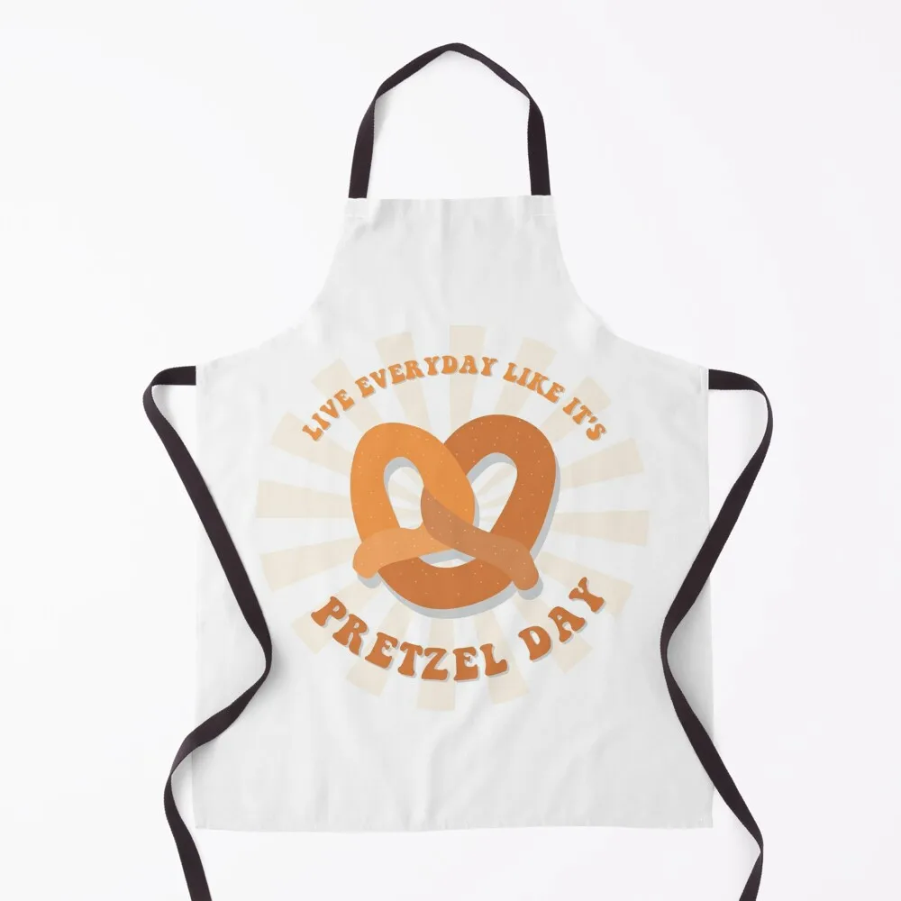 

Pretzel Day Apron Hairdresser Women's Kitchen Kitchen on the wall Apron