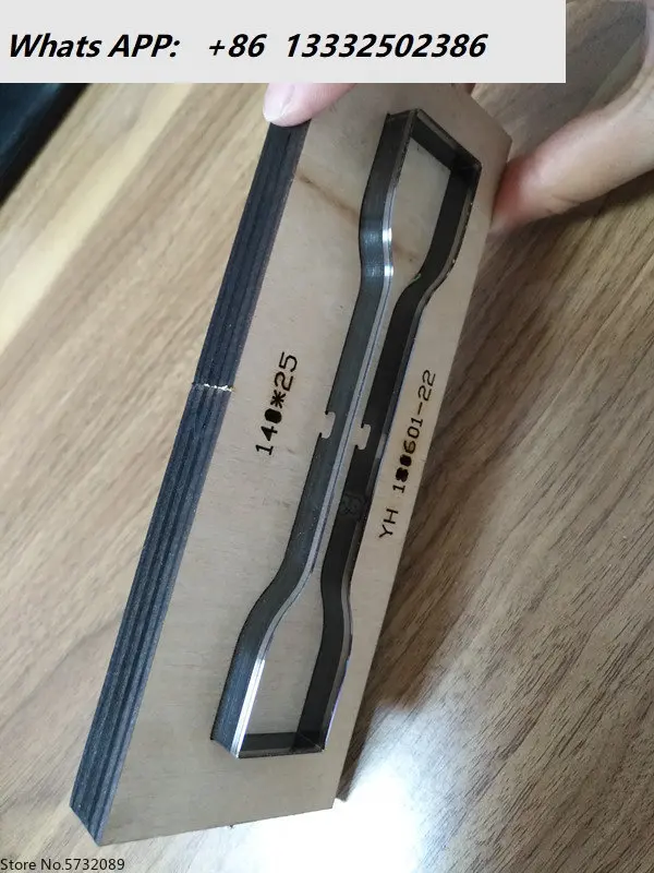 el-cuchillo-estandar-astm-d412-muere-un-cuchillo-tipo-b-troquel-c-d-k-e-f