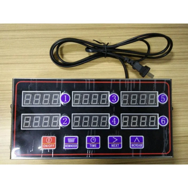 

Multi-stage timer Sixty-eight channel timer, timer, reminder KFC burger joint Soup noodle joint