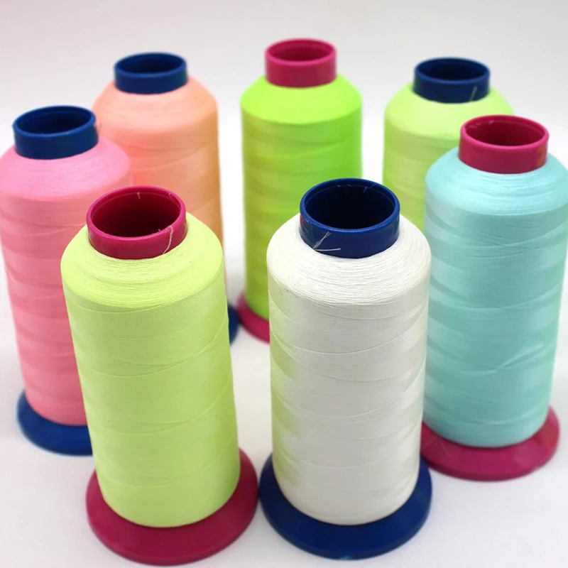 New Luminous Thread Glow In The Dark Embroidery DIY Handmade Stitch Thread Noctilucent Spool Sewing Line Accessory 1000Yard/Roll