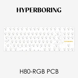 H80-RGB keyboard Wired Hotswap PCB compatible with Mr. Suit and Tiger lite 80 case