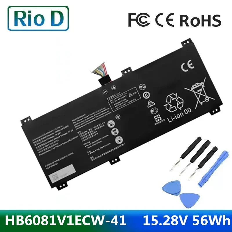 

HB6081V1ECW-41 Laptop Battery For Huawei Honor MagicBook Pro 2020 V700 MateBook D 16 HLY-W19RP HBL-W19 W29 FRD-WFG9