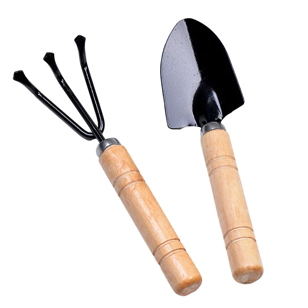 2 قطعة مجموعة أدوات الحدائق مجرف صغير مكابس لزراعة بونساي العصارية الرعاية في الأماكن المغلقة في الهواء الطلق تخزين محمول متين عملي