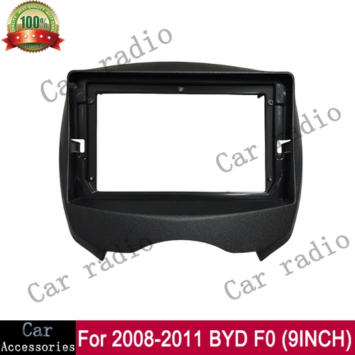 Imagen 2 del producto Para 2008-2011 BYD F0 9 pulgadas Radio de coche Android reproductor de marco estéreo 2Din unidad principal Fascia Panel tablero cubierta