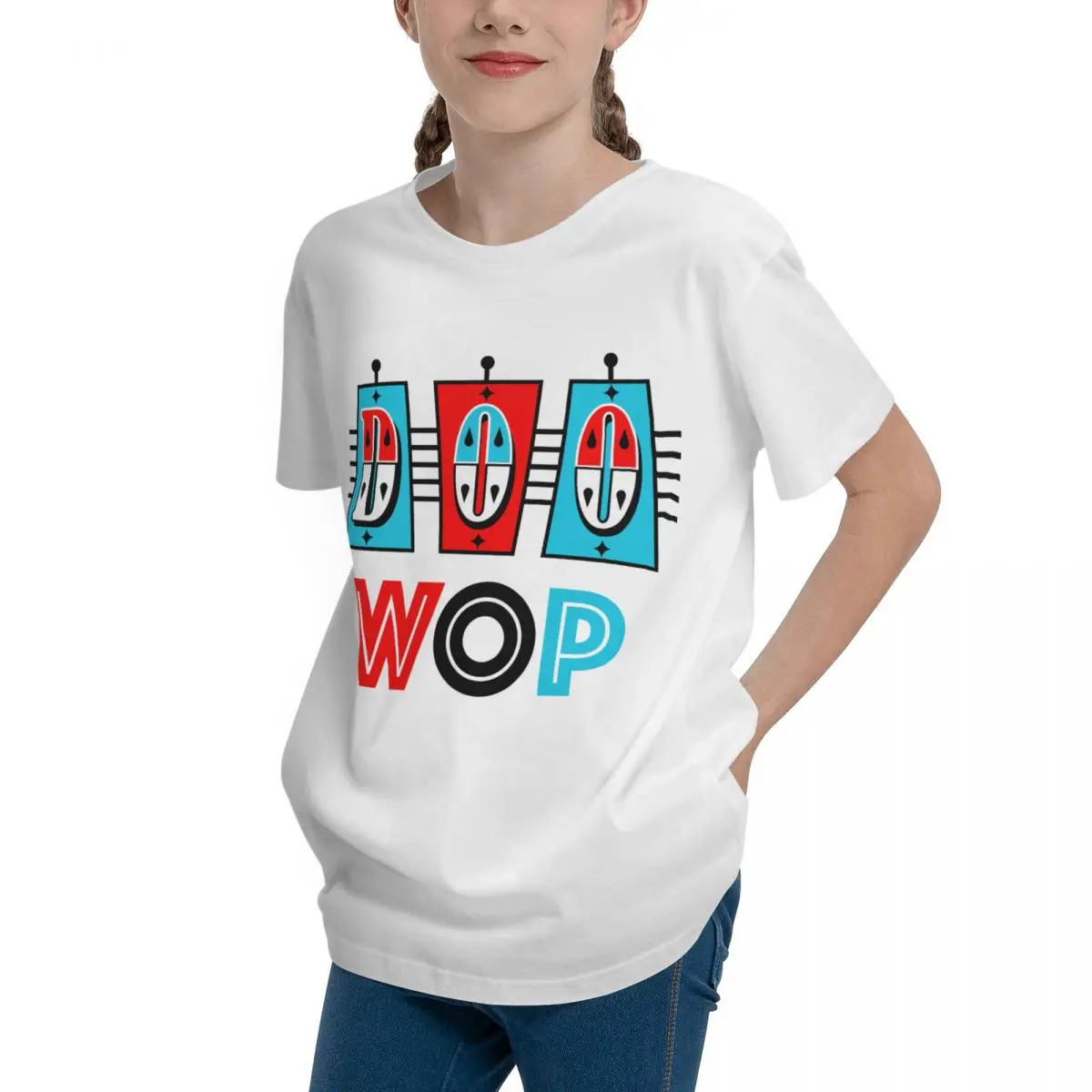 Teenagers Basic Short Sleeve T-Shirt 50s Doo Wop 1950s Sock Hop Party Vintage Ro FreshHigh quality T-shirts Graphic  Teenagers