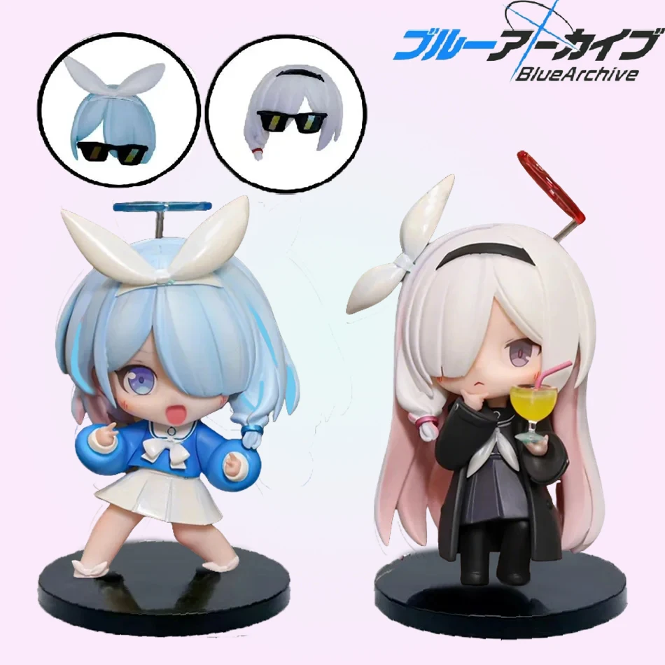 En Stock bleu archives Plana Arona Figure PVC Anime recueillir personnages d'anime ornements mignon dessin animé Festival cadeaux de noël