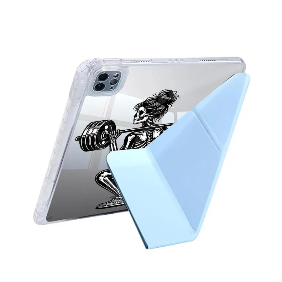 Y-Fold Holder Cover Tablet Case For iPad Mini 6 7 Pro 2025 Air 4 5 M3 M2 1 2 M4 11inch Pro 11th 10th 9th 8th 7th 12.9inch 5