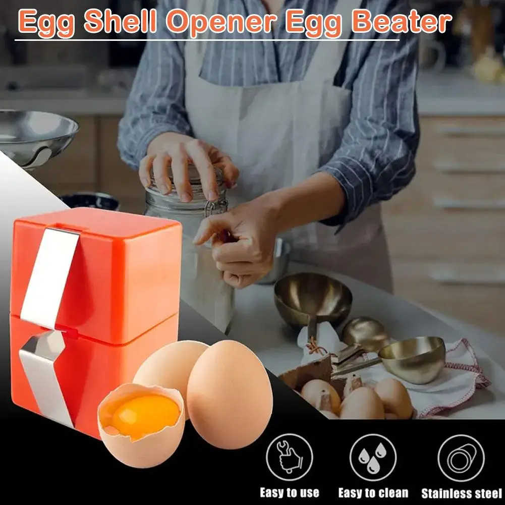 Egg Decapitator Handheld Egg Opener Separator Kitchen Gadget For Easy Egg Cracking Removal Egg B5y7