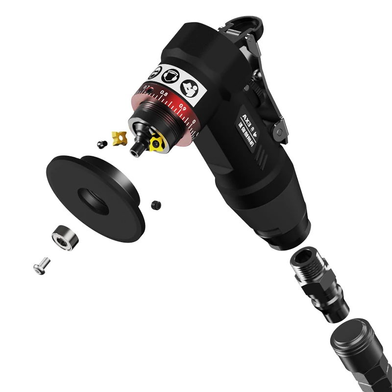 

AX311R Portable Pneumatic Metal Beveling Tool Chamfering Machine Handheld Tool Debur Chamfer 45 Degree