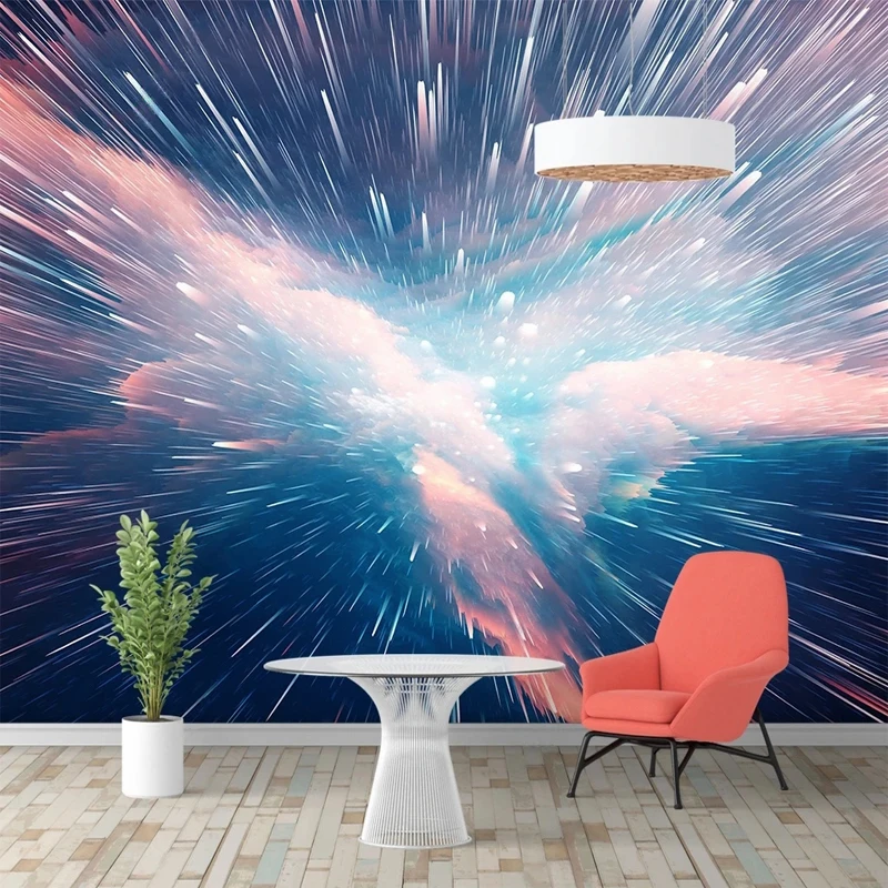 

Creative Art Wallpaper 3D Abstract Star Sky Photo Mural Paper Wall Hanging Painting Bedroom TV Backdrop Living Room Decor Home