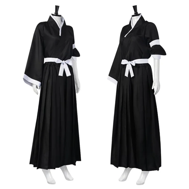 Cosplay Full Outfit Costumes Kuchiki Rukia Cosplay Costume Ichigo Die Pa Soul Society Shinigami Kimono Thousand-Year Blood War