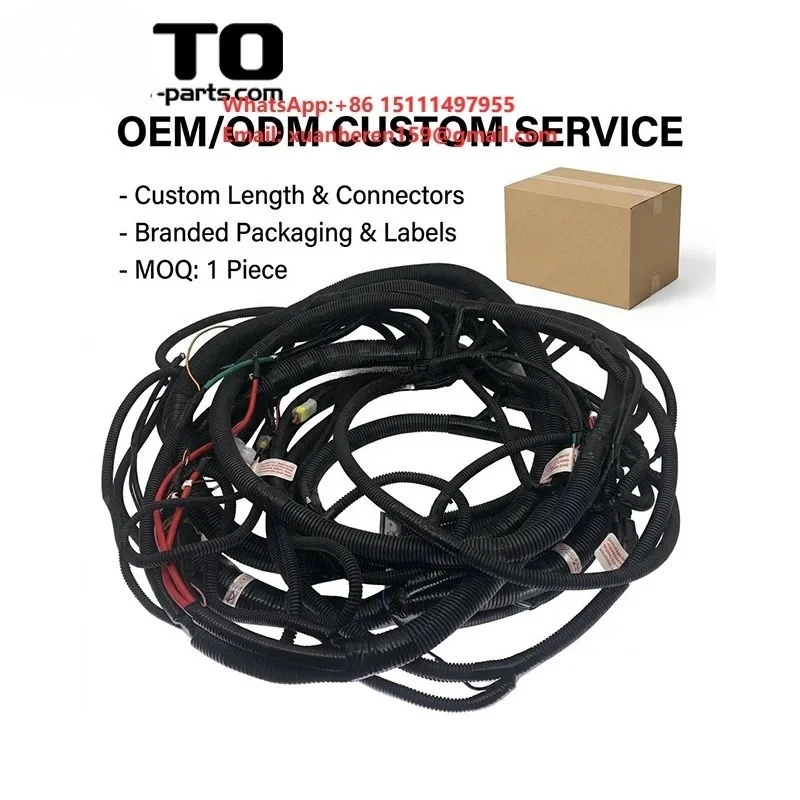 OTTO PC200-7 PC200-6 PC120-6 Excavator Spare Parts 20Y-06-22713 6D102 Engine Wiring Harness 6D102 External Harness for Komatsu