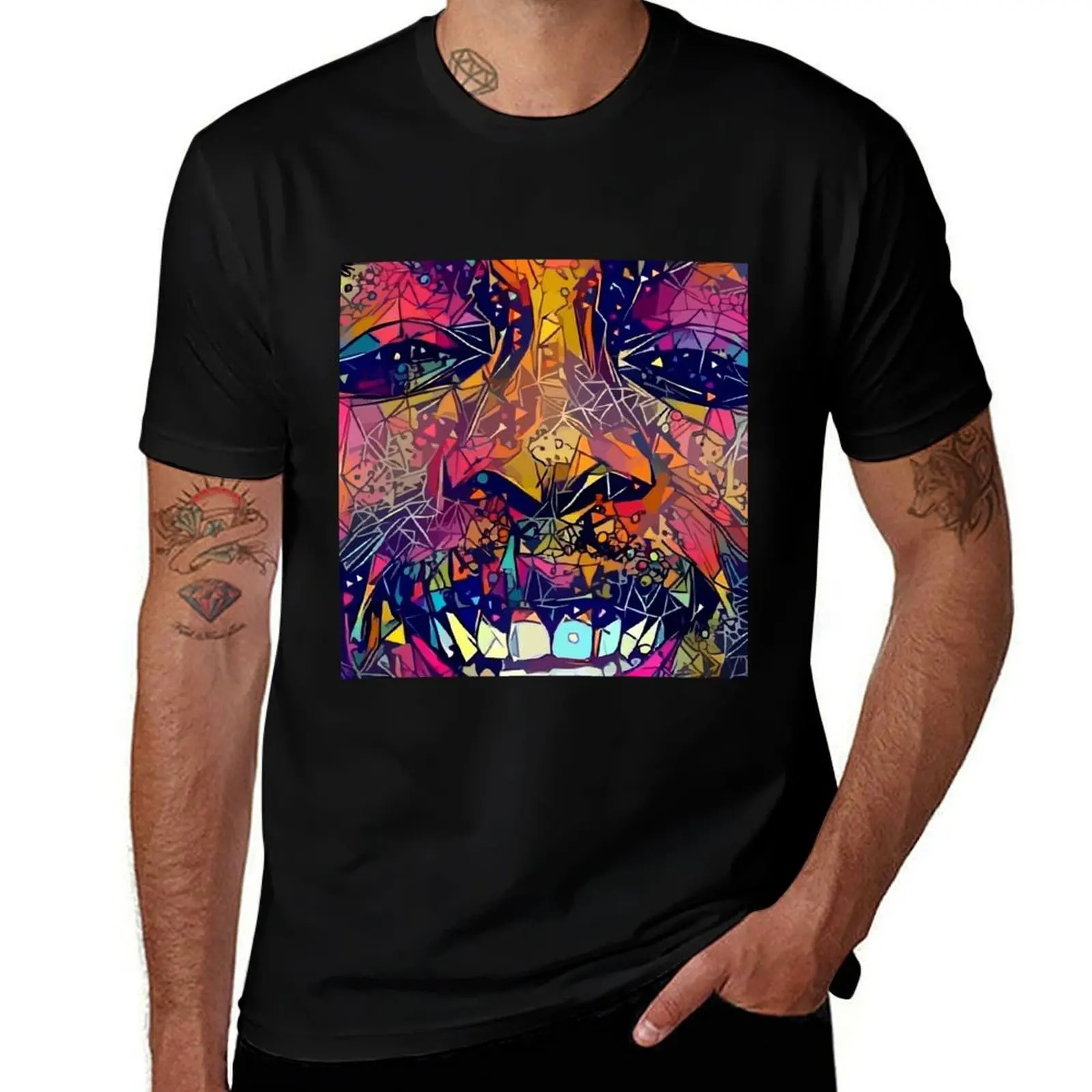 

Abstract JME T-Shirt t shirt man luxury t shirts for man cotton T-Shirt
