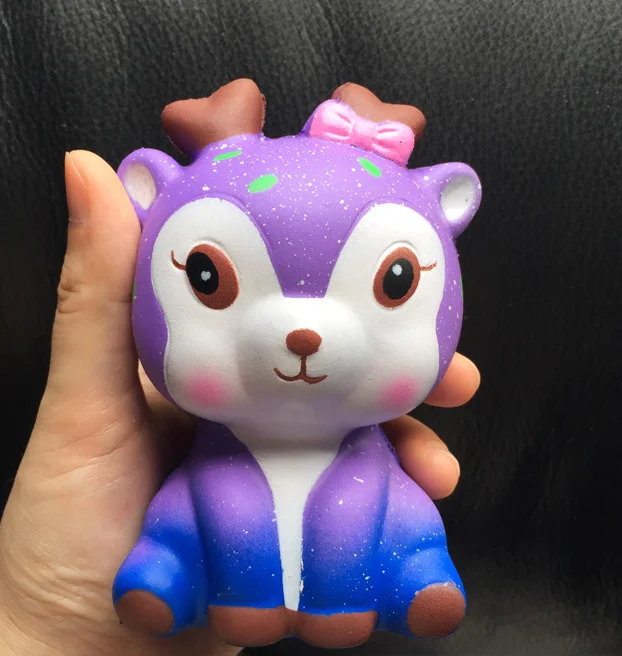 جامبو الكرتون الشكل اسفنجي ألعاب متململة بطيئة ارتفاع ضغط لعبة لطيف الحيوانات أرنب الإجهاد الكرة ضد الإجهاد تململ للأطفال #3