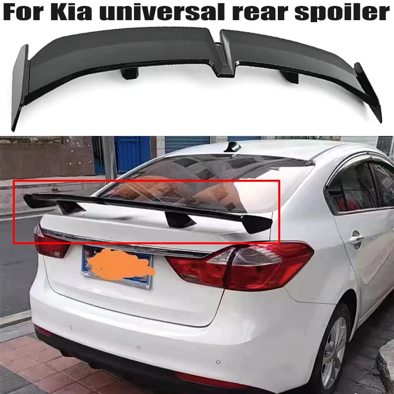 Dla KIA K2/K3/K4/K5/Cerato/Forte/Pegas/Rio etc w stylu PRO uniwersalne auto tylna pokrywa bagażnika skrzydła spojler Airfoil akcesoria