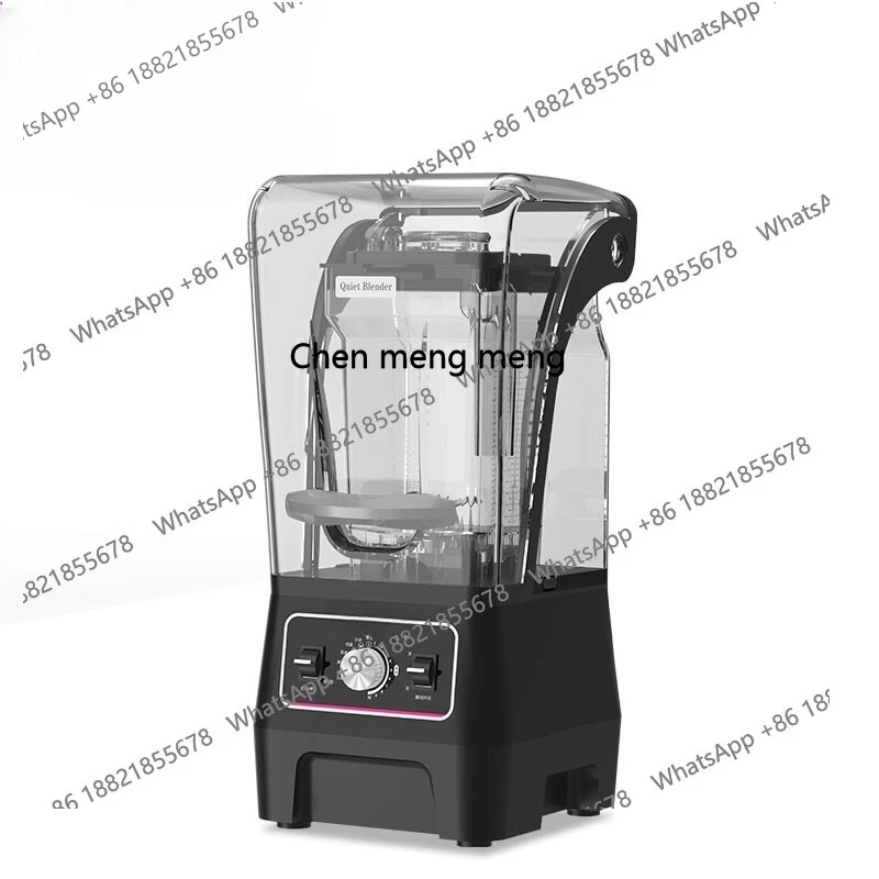 

Commercial milk tea shop with cover silent crushed ice, shaved ice sand broken