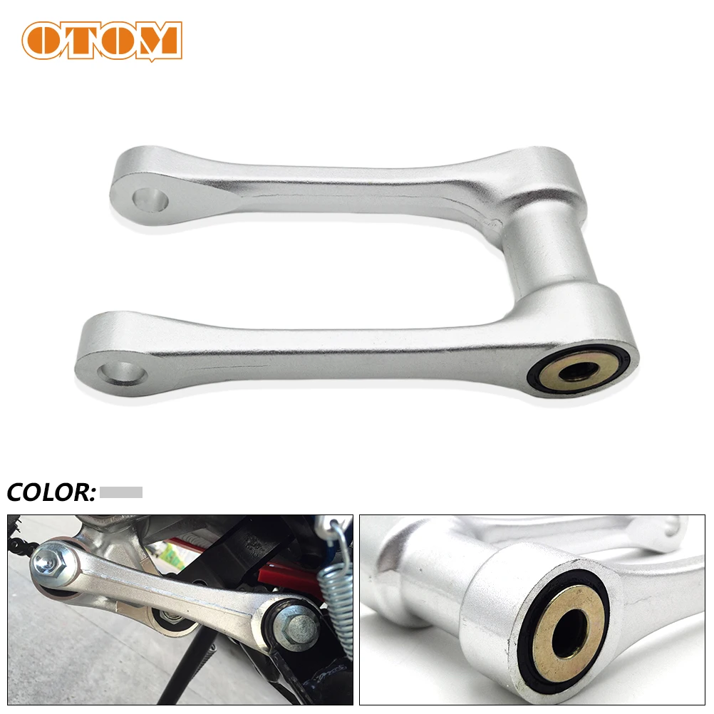 

OTOM Motorcycle Adjustable Lowering Linkage ARM Die-casting Aluminum Rear Shock Absorber Pull Rod For HONDA CR125R CR250R CRF450