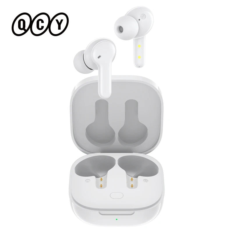 QCY T13 True Wireless Earphones Bluetooth 5.1 TWS Earphone 4 Mic ENC HD Call Headset Touch Control Hifi Earbuds 40H Standby