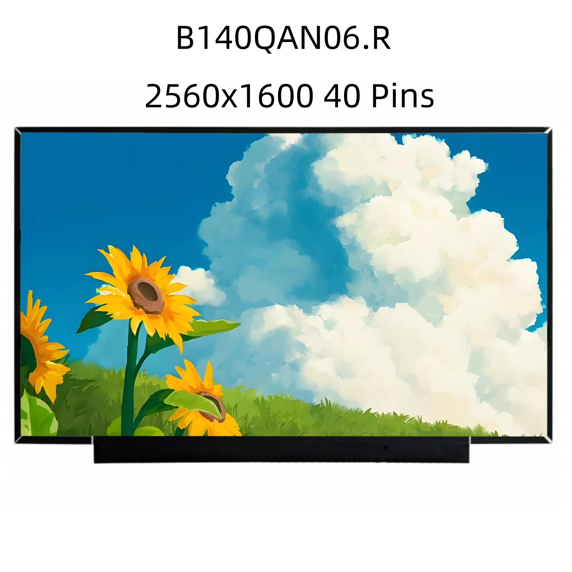 

B140QAN06.R 14,0-дюймовый IPS-экран для ноутбука, сменная матричная панель дисплея, НОВЫЙ