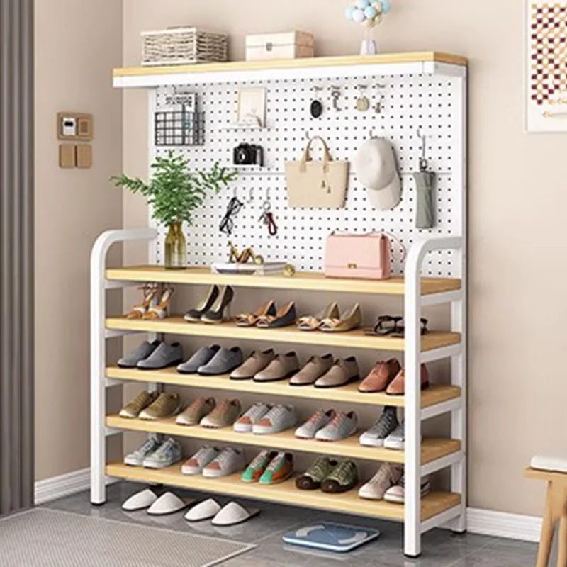 Household Simple Shoe Cabinet Entry Entrance Room Organizer Shoe Cabinet Space Saving Organizador De Zapatos Home Furniture