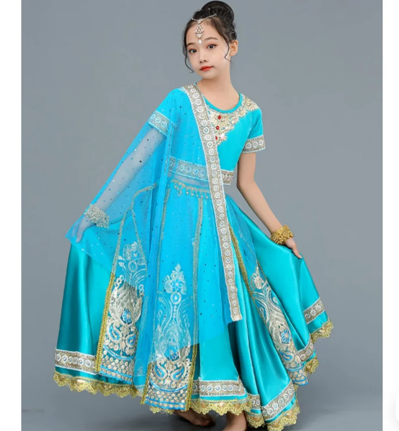 ملابس رقص هندية غريبة للأطفال - مراجعة Salwar Kameez Set وسعره