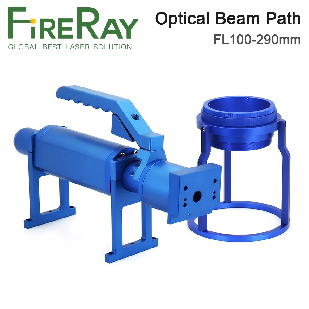 Lunghezza focale portatile 100-290mm del percorso leggero tenuto in mano del percorso del fascio ottico di Fireray per la sorgente Laser del Raycus IPG della testa dell'analizzatore di Galvo