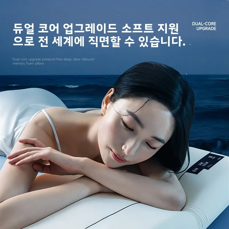 

Travel Side Pain Rebound Shoulder Slow Washable Foam Support Pressure Orthopedic Sleeper Relief Removable Memory Neck Pillow