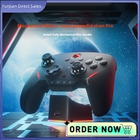 New Best Seller Bigbigwon Mojiang Xunlong C2pro Fully Mechanical Game Controller Switch/Pc Bluetooth Wired Dual-Mode Game Handle