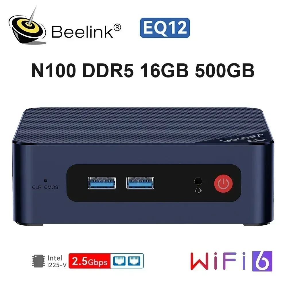 Beelink EQ12 Pro con Intel N100: La Mini PC que Revoluciona tu