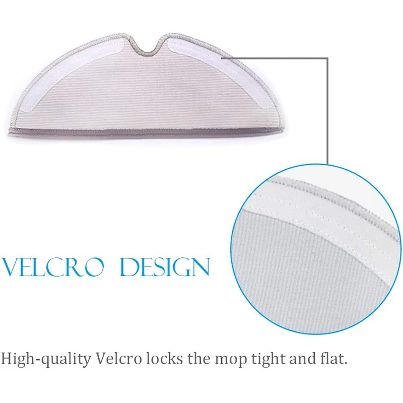 وسادات ممسحة لروبوروك ، طقم ملحقات استبدال الملابس ، E25 ، S5 ، E20 ، E25 ، C10 ، S50 ، 4 حزم