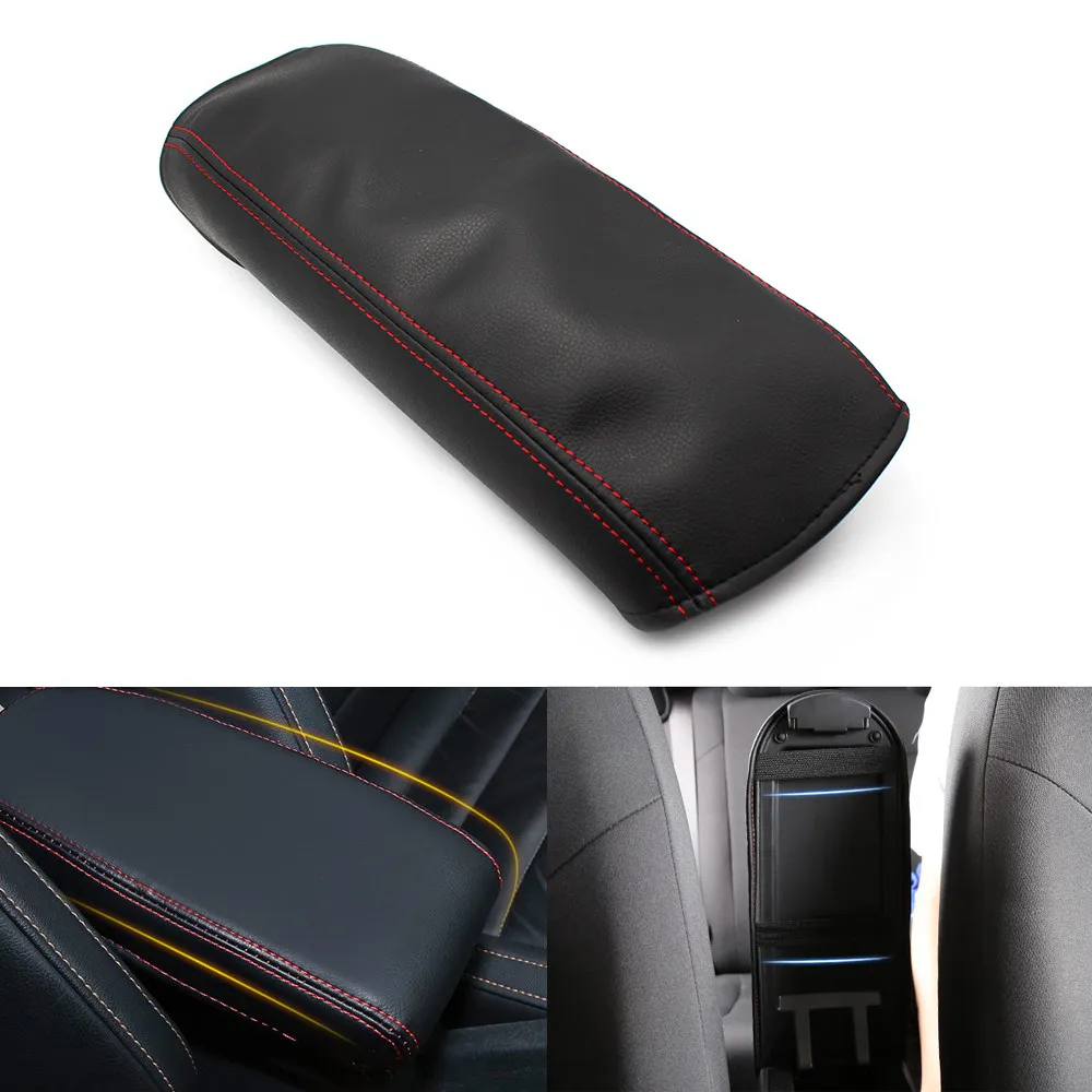 for Honda Civic 8th Gen 2006 2007 2008 2009 2010 2011 Center Console Armrest Box Cover microfiber leather Protection Pad