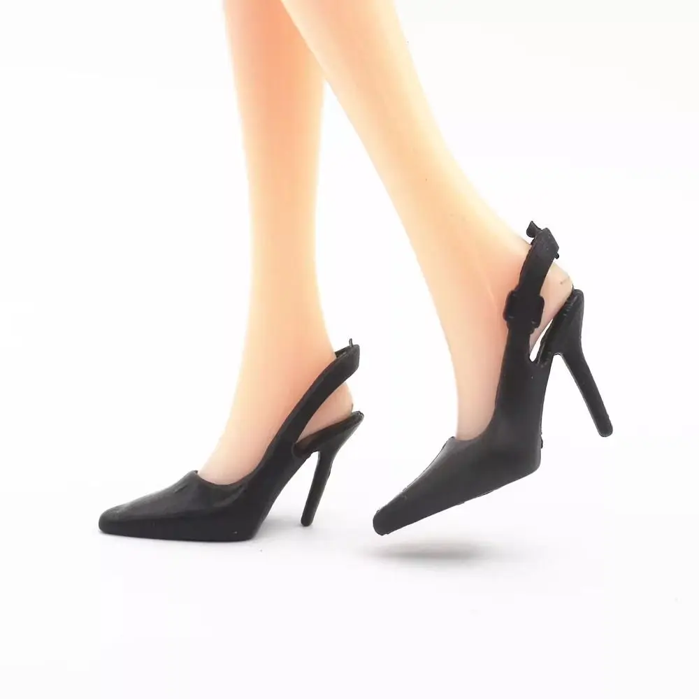 New 30cm 1/6 Doll Shoes Original Plastic High Heels Shoes Doll Accessories Super Model Boots Doll Accessories