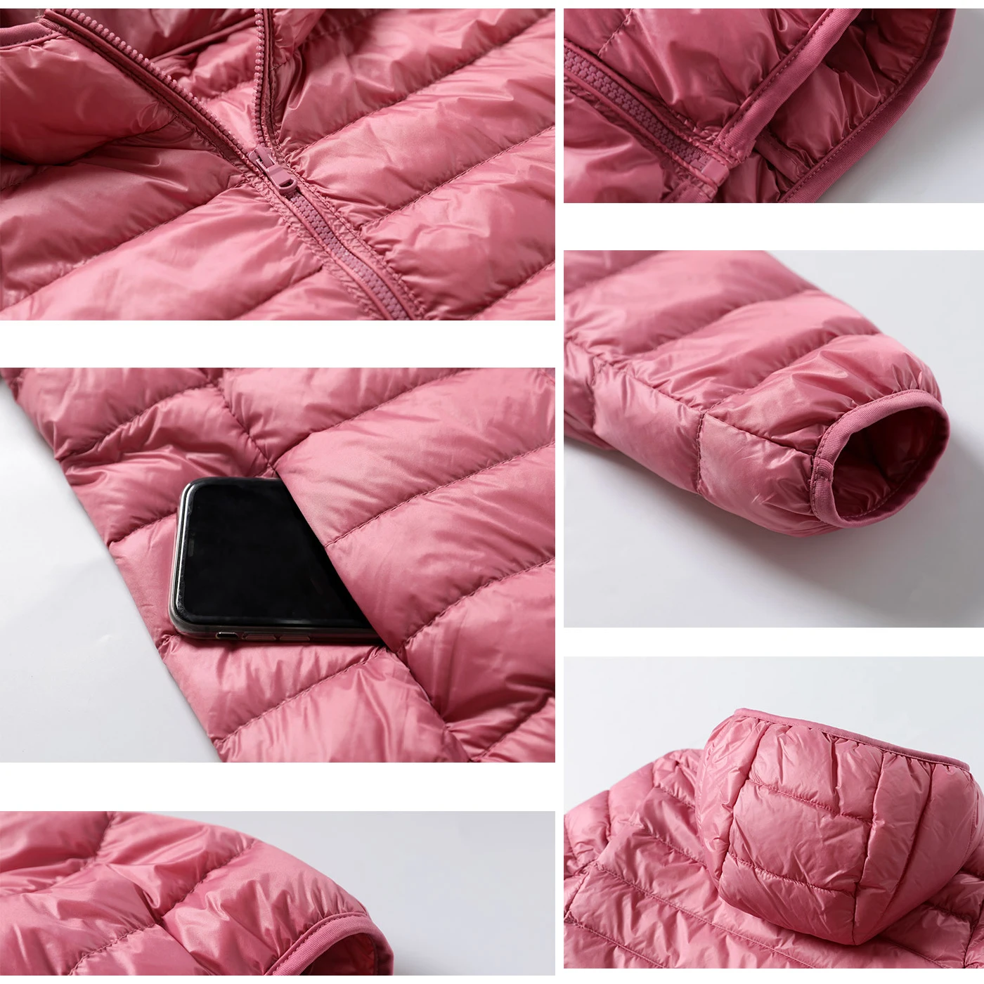 8xl Women White Duck Down Jackets Female Ultra Light Duck Down Coats Hot New Autumn Winter Warm Hooded Hiking Outwear Portable