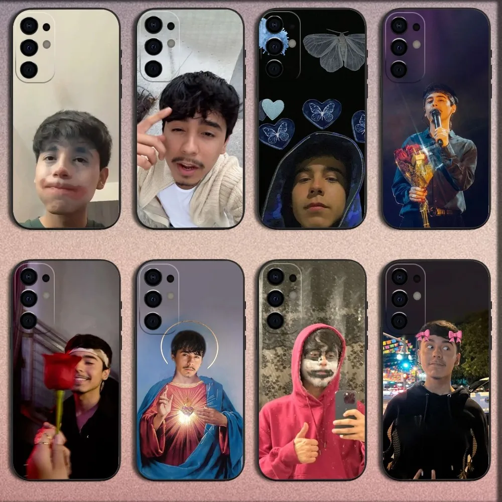

I-Ivan Cornejo American Singer Phone Case For Samsung S25,S24,S21,S22,S23,S30,Ultra,S20,Plus,Fe,Lite,Note,10,9,5G Black Cover