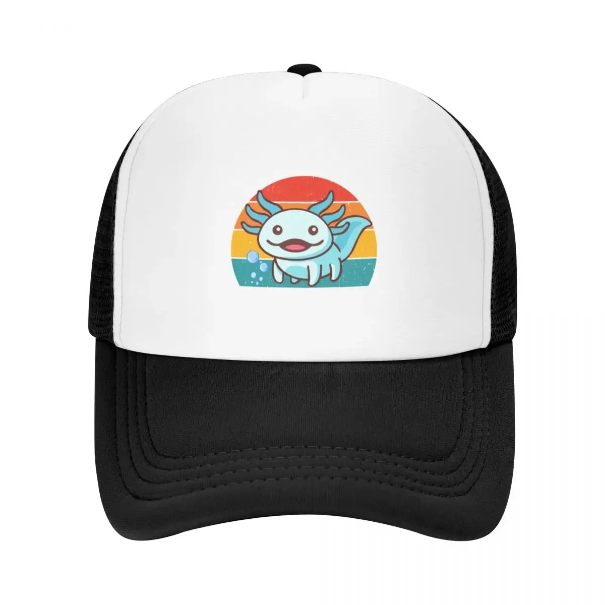 I Axolotl Questions Kids Cute Axolotl Baseball Cap Streetwear Vintage Visor Luxury Hat Women Beach Fashion Men's