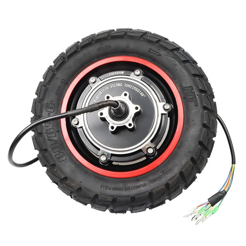 10 Inch Electric Scooter Hub Motor For KUGOO M4 Pro Electric Scooter 80/65-6 Tire Assembly Kit Spare Accessories Parts