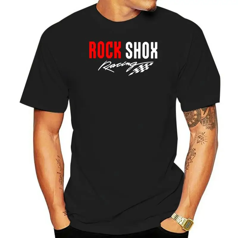 Rock Shox Mountain Bike T-SHIRT ROCKSHOX Moutain MTB Bike Bicycle MENS T-SHIRT