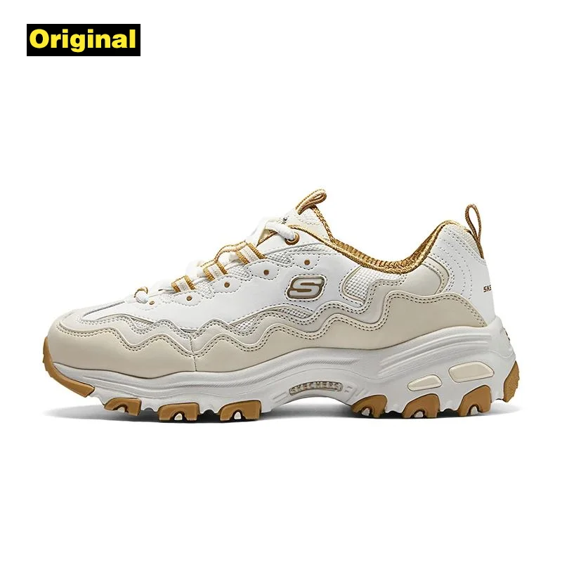 Skechers sapatos femininos 2024 outono moda tendência tênis treinamento de fitness confortável usar sapatos casuais 149792 -NTTN