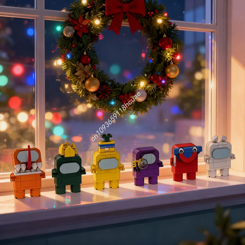 

320 деталей, конструктор MOC, развивающая игрушка для сборки, креативный подарок на Рождество и день рождения для детей