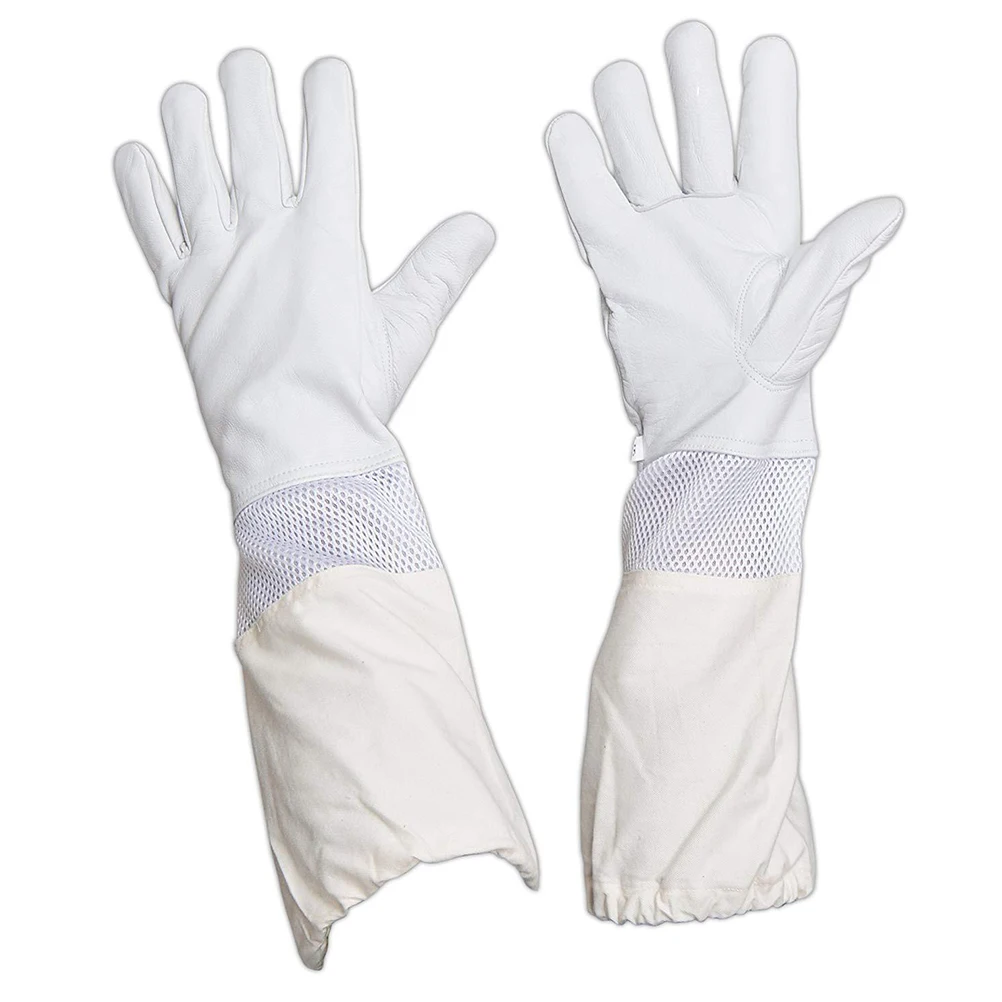 

Beeproof Gloves Lightweight for Beekeeping Anti-cut Comfortable Protective Elastic Band