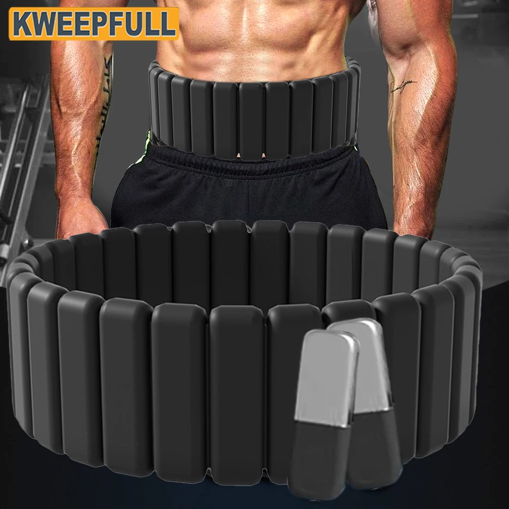 1 Stück (4lb / 1,8kg) Verstellbare Taillengewichte für Männer und Frauen, Rückengewichte für Workouts, Kleines Körpertrainingsgerät