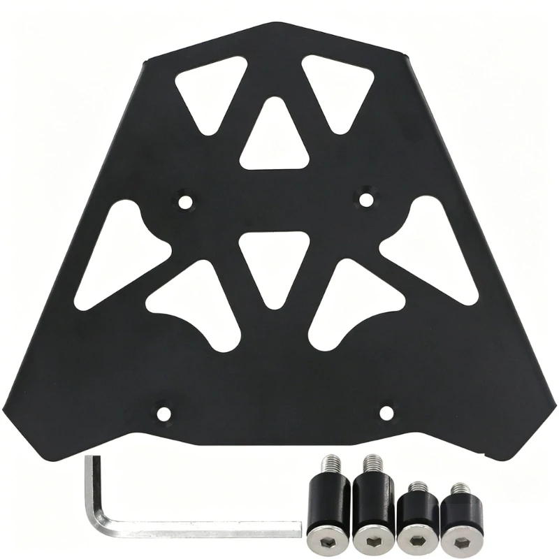 

Sturdy 10Kg Capacity Rear Luggage Rack Motorcycle Rear Carry for 450MT & 450 Built for Adventure Riding