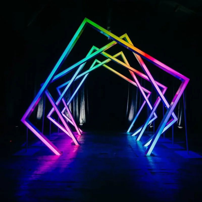 What Makes a Glowing Tunnel the Ultimate Wedding Party Entrance Decoration?
