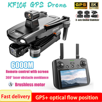 KF104 / KF104MAX2 Professional Drone 3-Axis Gimbal With 8K Camera 360 Obstacle Avoidance Touch Screen WIFI FPV Brushless RC Dron