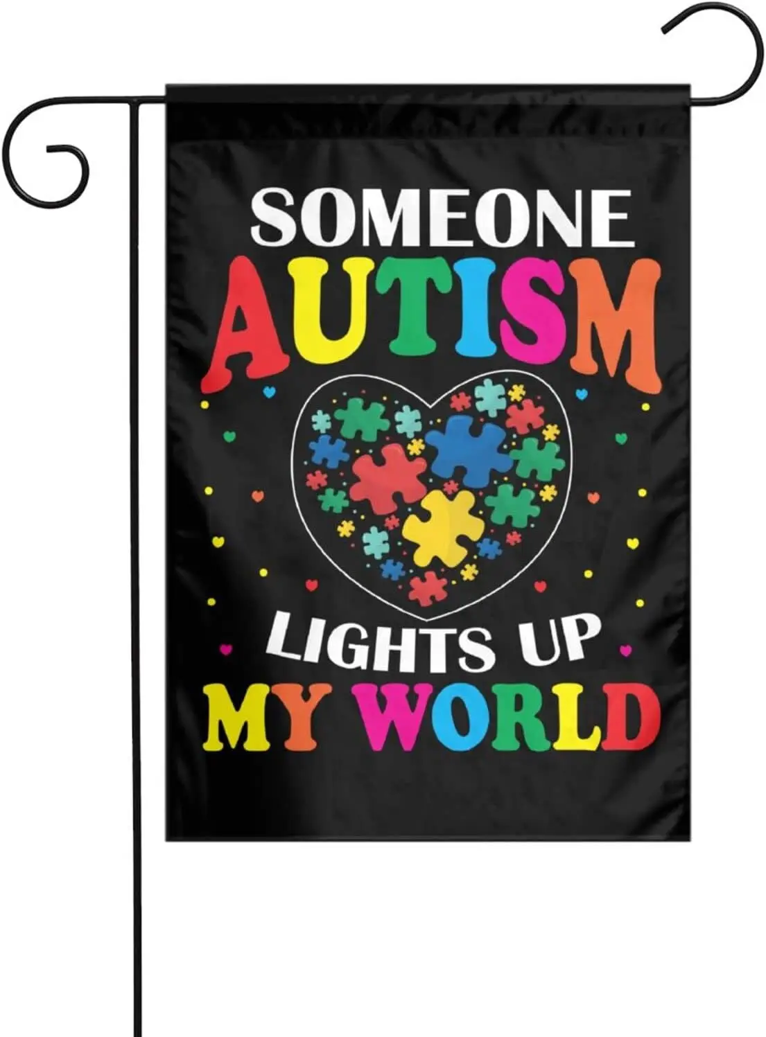 Autism Awareness Garden Yard Double Sided Vertical Flag 12 X 18 inch Indoors Outdoors Perfect Decoration WWP zzo