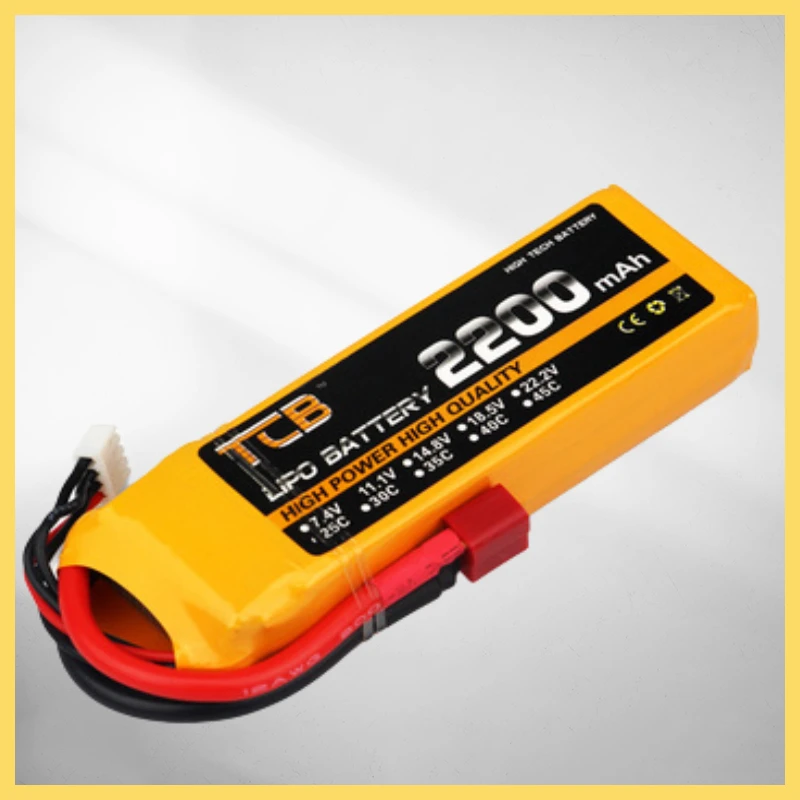 LiPo Battery 4S 14.8V 2200mAh 25C 35C 60C Max  50C 70C 120C For RC Helicopter Car Airplane Quadrotor Li-Po Batteries